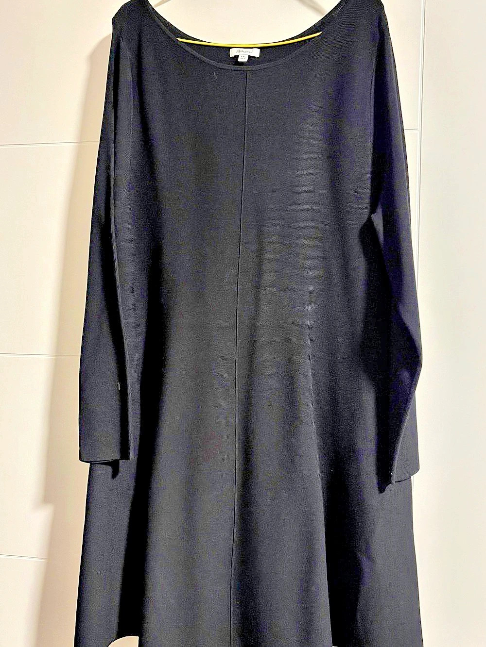 Reitmans Long Sleeve Maxi Dress in Black Size XXL Like New